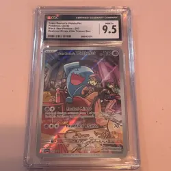 Team Rocket's Wobbuffet 203 Pokemon Black Star Promos 2025 English CGC 9.5 - Image 1
