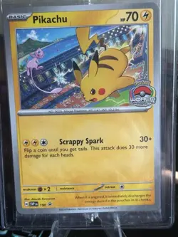 Pikachu SVP Black Star Promo Pokemon World Championships 2024 Sealed NM - Image 1