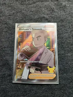 Pokemon TCG Professor's Research 024/025 Celebrations 25th Anniversary Full Art - Image 4