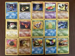 Large Mixed WOTC Vintage Pokemon Card Lot Of 80+ Mostly LP-HP - Image 3