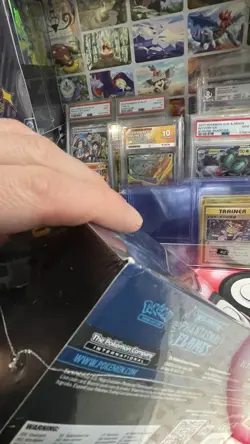 Phantasmal Flames Pokemon Center ETB Elite Trainer Box**Super Small Corner rip** - Image 3