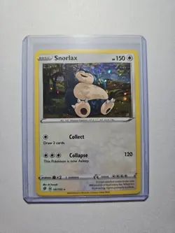 Snorlax #141 Holo Rebel Clash Pokemon TCG Base Set - Image 1