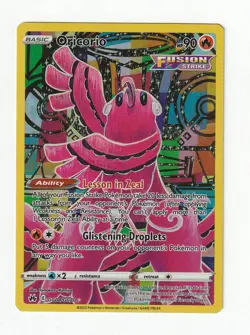Oricorio GG04/GG70 Ultra Rare Crown Zenith: Galarian Gallery Full Art NM Pokemon - Image 1