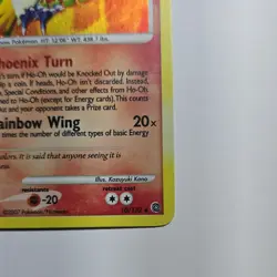 Pokemon TCG Ho-Oh Holo Rare Secret Wonders Basic 90 HP 10/132 2007 English - Image 4