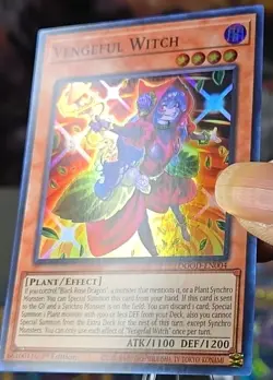 Vengeful Witch DOOD-EN004 Super Rare 1st Ed NM YuGiOh - Image 3