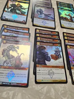 World of Warcraft TCG Mixed Lot 63 Rare Uncommon Common Promo Foil - Image 4