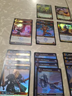World of Warcraft TCG Mixed Lot 63 Rare Uncommon Common Promo Foil - Image 5