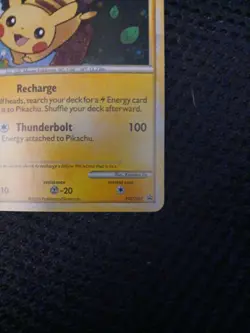 Pokemon TCG Pikachu HGSS03 Holo Card Black Star Promo - Image 2