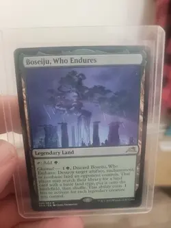 Magic the Gathering Boseiju Who Endures Rare Regular Card MTG - Image 1