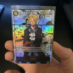 OP13-120 Sabo SEC Manga Rare (Super Alternate Art) One Piece Card Game English - Image 3