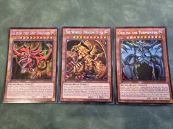 YUGIOH! - Egyptian God Cards Set (Speed Duel)Battle City Finals Prismatic Secret - Image 1