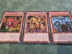 YUGIOH! - Egyptian God Cards Set (Speed Duel)Battle City Finals Prismatic Secret - Image 2