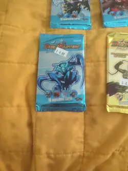 LOT OF 6 Sealed Duel Masters TCG DM-01 and DM-02 Base 10 Card Booster Packs - Image 3