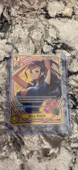 Bandai One Piece CCG Nico Robin Character Card EB03-055 Heroines Edition - Image 1