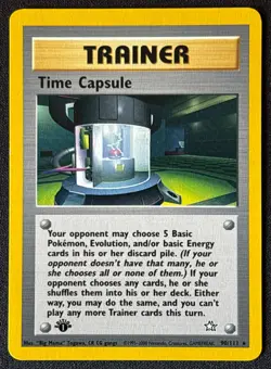 1st Edition Time Capsule Neo Genesis - #90/111 - Vintage Pokemon Card 2000 WOTC - Image 1