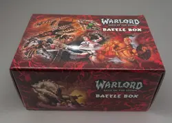 Warlord Saga Of The Storm Battle Box Card Game Opened Box - Image 1