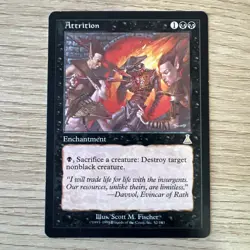 ATTRITION NM Urza’s Destiny vintage mtg Magic fast shipping - Image 1