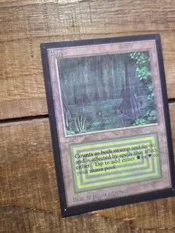 MTG - Bayou - Collectors Edition Crisp Corners NM+ - Image 4