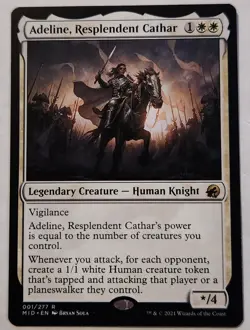 Adeline, Resplendent Cathar MID #1 Rare Regular NM+ - Image 1
