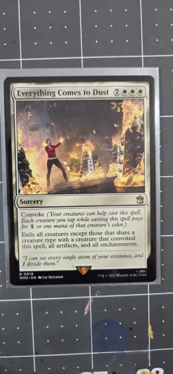 Everything Comes to Dust Universes Beyond: Doctor Who Regular - Image 1