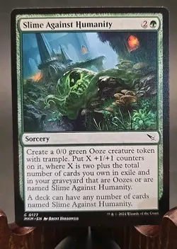 Slime Against Humanity Murders at Karlov Manor MTG Regular Near Mint - Image 1