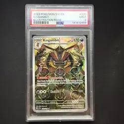 Pokemon TCG Kingambit 220/198 Scarlet & Violet NM/Mint Condition - Image 1