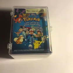 1999 Topps Pokemon -complete Set of 90 cards - Blue Logo -mint - Image 1