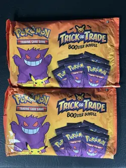 2 + Pokemon Cards 2022 Halloween Boo Bundle Trick Or Trade New 40 Mini Packs - Image 1