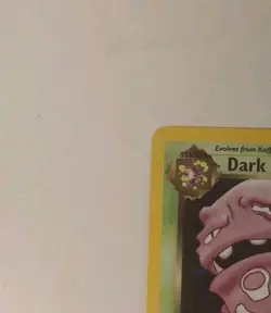 Pokemon Dark Wheezing 14/82 Unlimited Team Rocket Holo Rare Vintage LP - Image 4