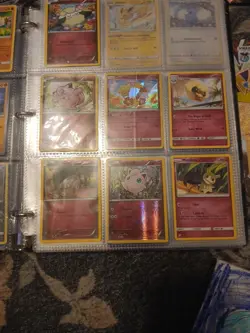 Pokemon Card Lot With Pokemon Illustration Collection Book 250+ Cards - Image 2