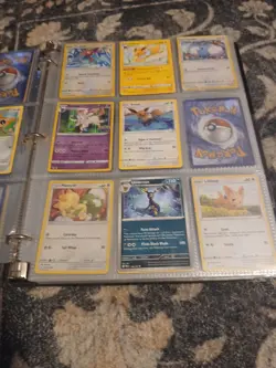 Pokemon Card Lot With Pokemon Illustration Collection Book 250+ Cards - Image 3