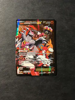 Team Magma’s Groudon EX #15 Pokemon Double Crisis - Image 1