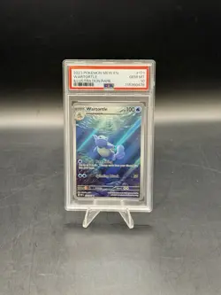 Wartortle 171/165 Pokemon 151 #171 Illustration Rare GEM MINT PSA 10 - Image 1