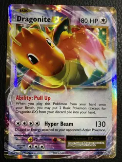 Dragonite EX 72/108 XY Evolutions Pokemon Card Holo Ultra Rare NEW NEAR MINT - Image 1