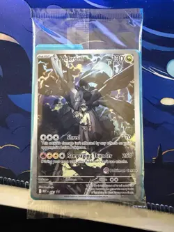 N's Zekrom 031 Pokemon Center Stamped Promo Ascended Heroes Holo Illustration - Image 1