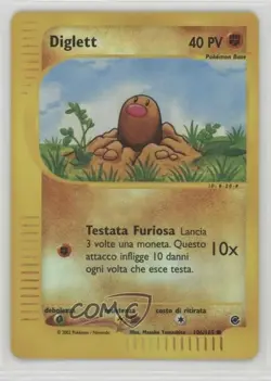 Diglett Italian Pokemon e-Card Series Expedition #106 2002 - Image 1
