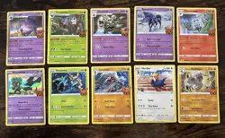 2022-22 Pokemon TCG Holo and/or High HP 10 Card Lot Near Mint/Mint - Image 1