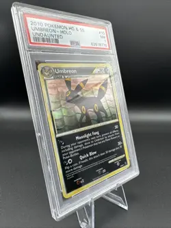 Umbreon 10/90 Holo Rare Pokemon TCG HGSS Undaunted UD 2010 NM English PSA 7 - Image 2