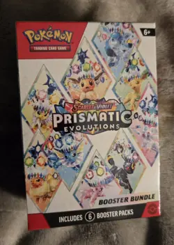 Pokemon Prismatic Evolutions Booster Bundle Factory Sealed FREE SHIPPING - Image 1