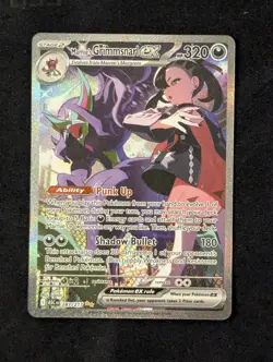 Pokemon TCG Marnies Grimmsnarl EX SIR 287/217 Ascended Hero’s English - Image 1