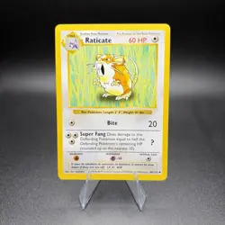 Pokemon Raticate 040/102 Base Set (Shadowless) Regular - Image 1