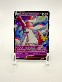 Pokemon SWSH: Sword & Shield Promo Dark Sylveon V SWSH134 Holo Celebrations NM - Image 1