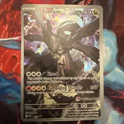 N's Zekrom Ascended Heroes ETB Promo Pokemon Center Stamped MEP 031 - Image 1