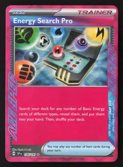 Energy Search Pro ACE SPEC Rare Holofoil SSP 176/191 NM Pokemon TCG - Image 1
