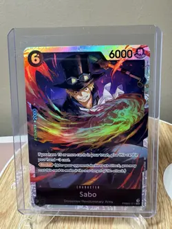 One Piece TCG | Sabo PRB02-014 SR - One Piece Card the Best Vol. 2 NM - Image 1