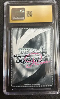 2025 Weiss Schwarz Rose Japanese Yuzu Soft Hugging Chisaki #OS01 CGC 10 PRISTINE - Image 2