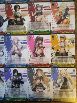 Beautiful 20 Weiss Schwarz NIKKE Card Lot - Anime Waifu Naga Ether Moran - Image 4