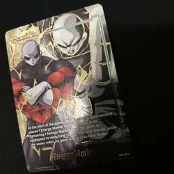 Jiren Energy Marker Promo Prize Gold E03-01 Dragon Ball Fusion World Card Mint - Image 3