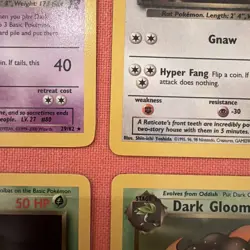 Vintage Pokemon TCG Non-Holo Rocket/Dark Bundle cards LP Inc Vileplume - Image 5