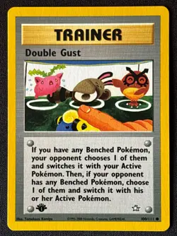1st Edition Double Gust Neo Genesis - #100/111 - Vintage Pokemon Card 2000 WOTC - Image 1